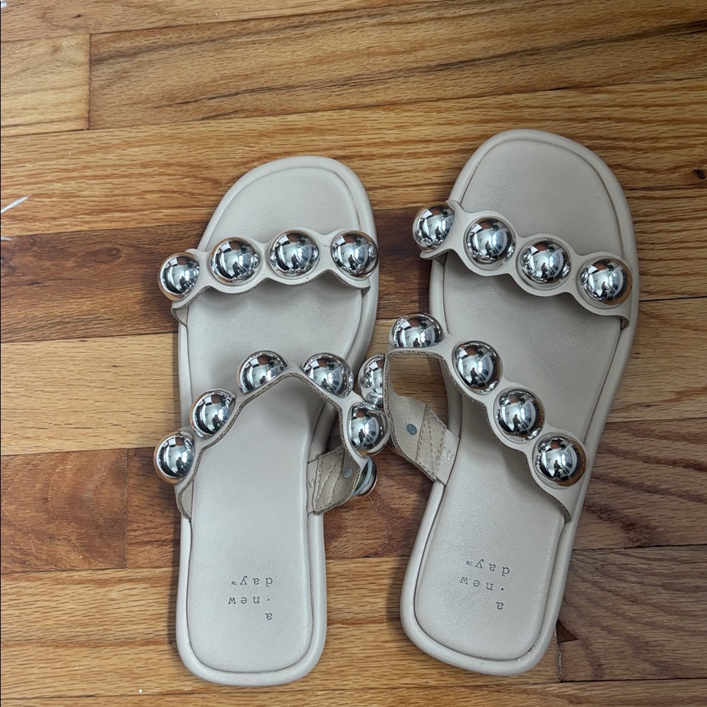 A New Day beaded sandals